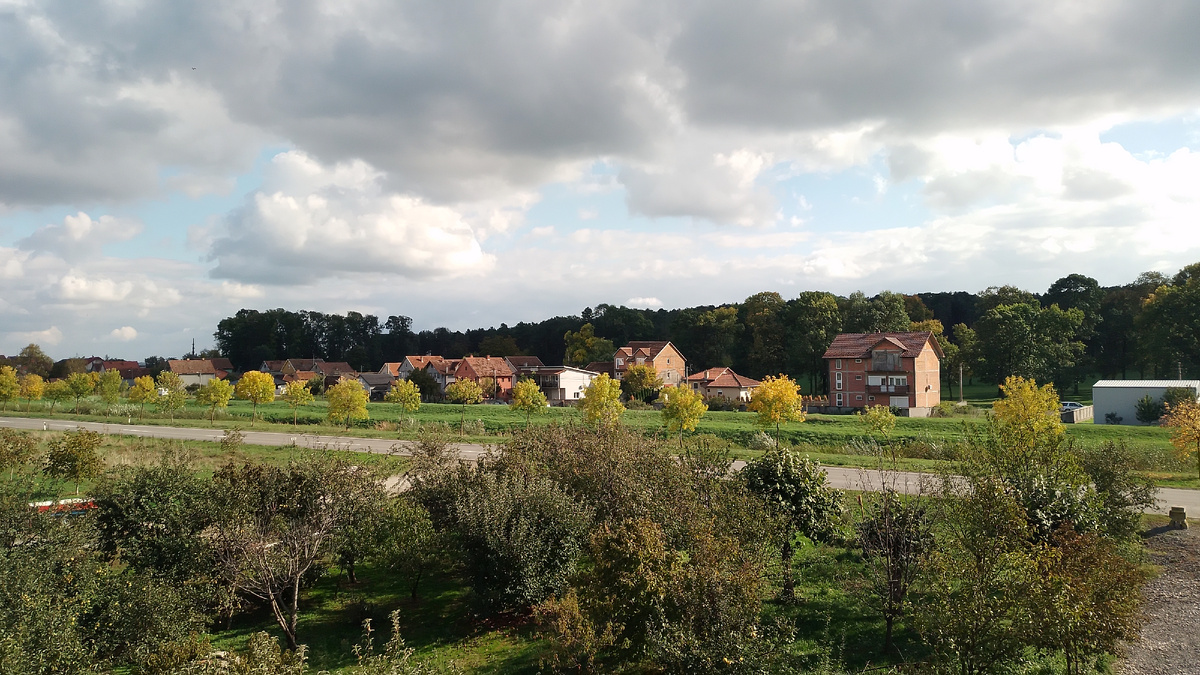 Вид с балкона моих апартаментов 