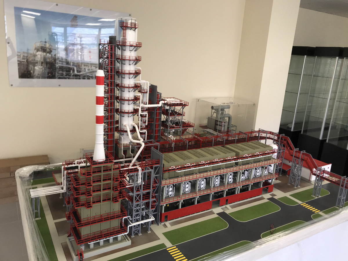 Промышленные макеты