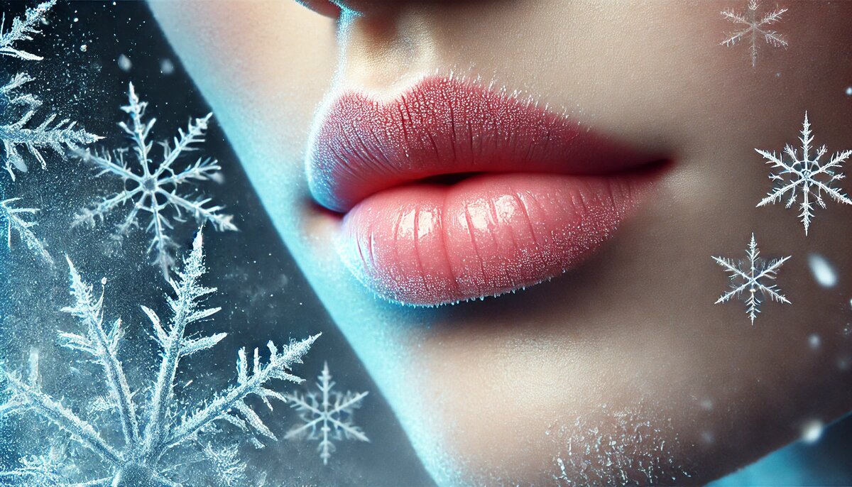 Как защитить губы в холодное время года