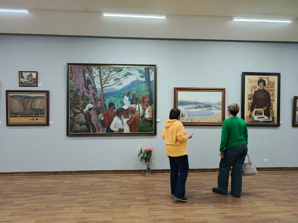 Юбилейная выставка памяти Заслуженного художника РФ Орлова Степана Егоровича (1929-2003), к 95-летию со дня рождения художника-живописца