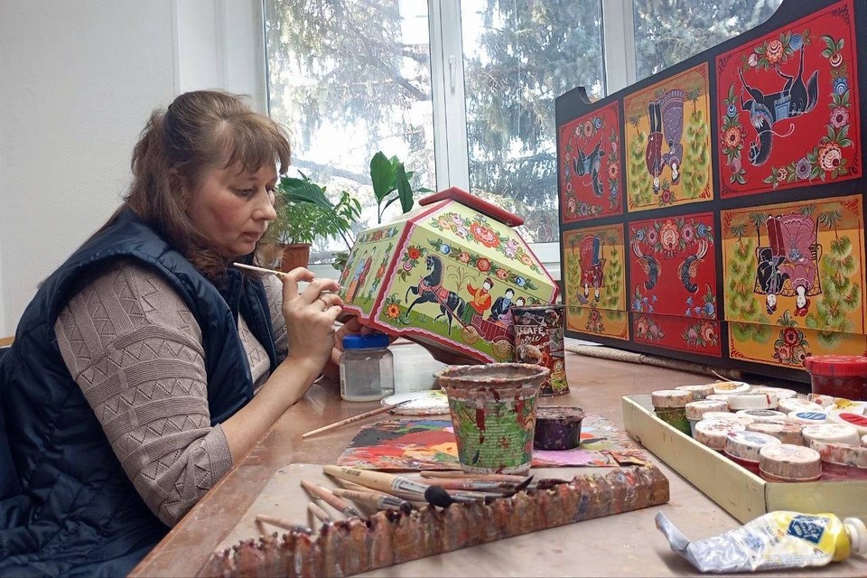    Главным достоянием Городецкого района считаются его художественные промыслы. Анастасия СТЕПАНЕНКО