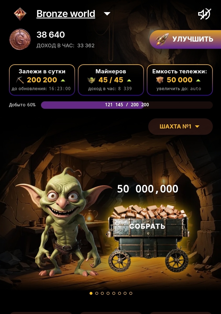 Нашумевший гейм Goblin Mine