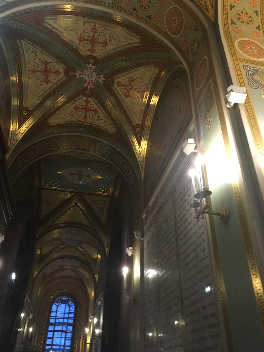 Интерьер Храма Христа Спасителя