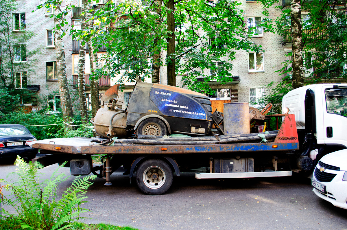 Доставка станции на объект.