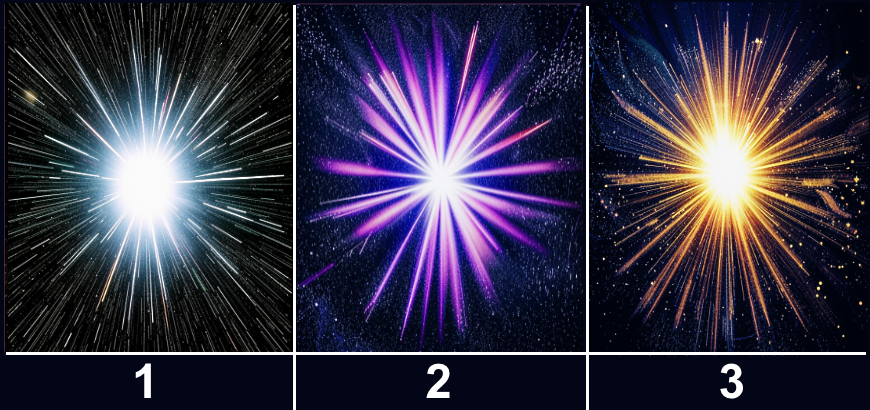 Выберите лучи