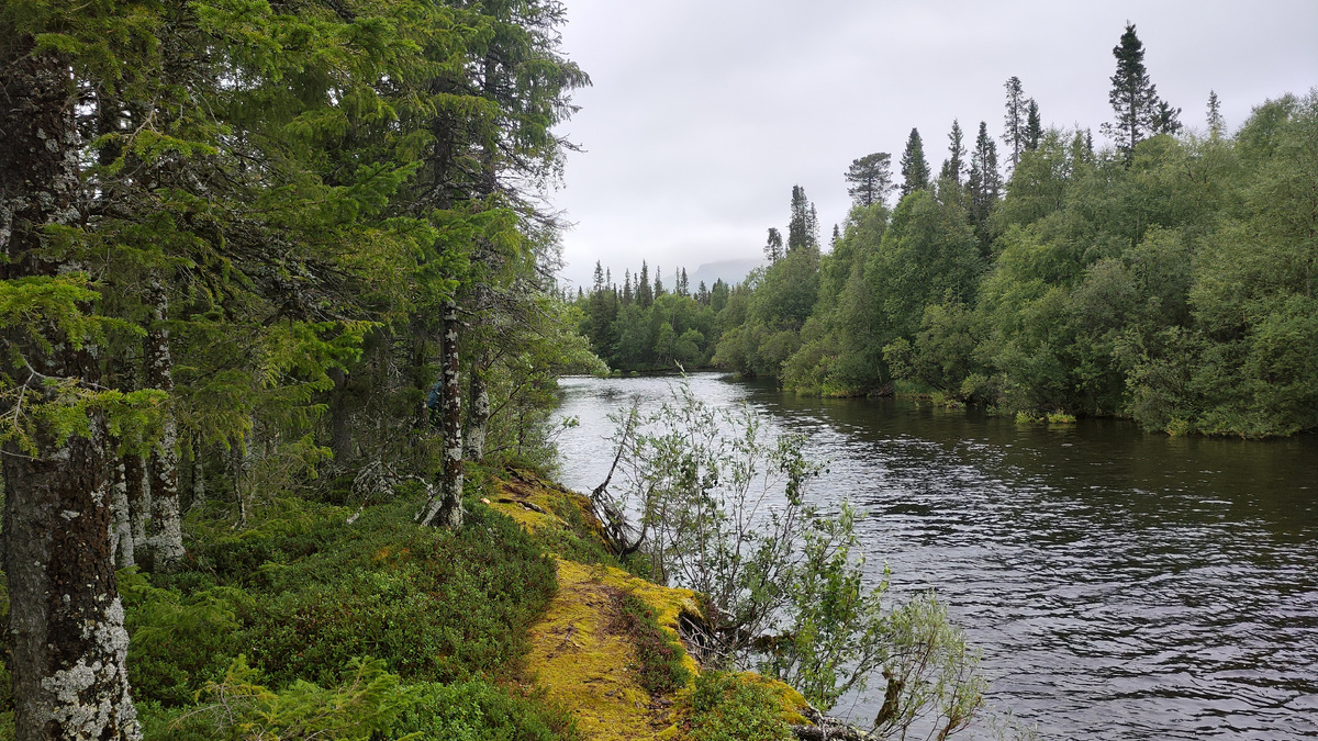 Съяврйок, река, соединяющая Сейдозеро с Ловозером