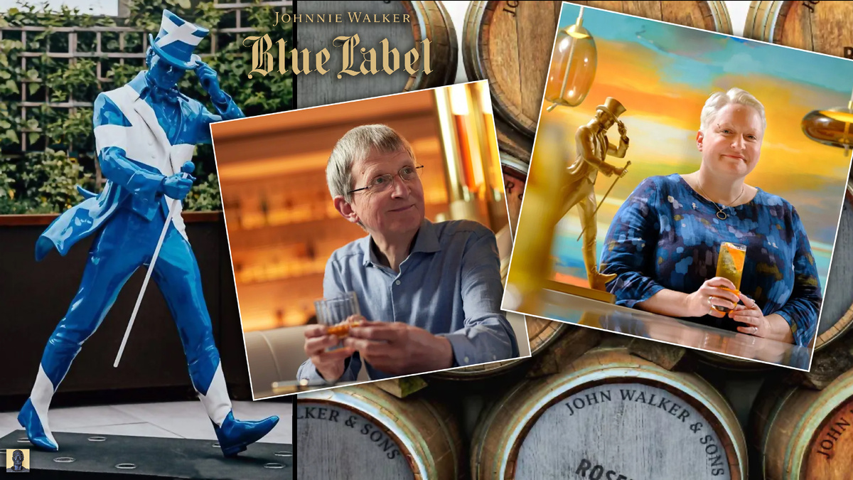 Мастера купажа Johnnie Walker Джим Беверидж и Эмма Уокер