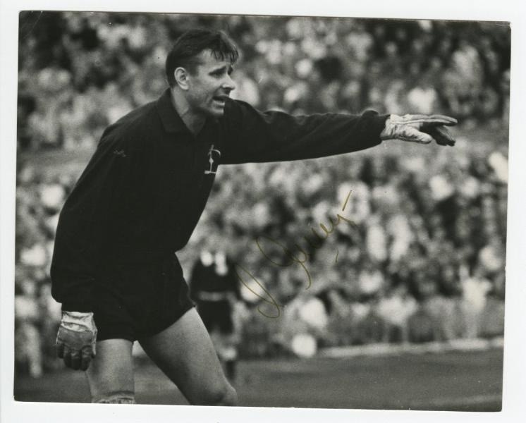 Виктор Ахломов. Лев Яшин в воротах, 1963. Собрание МАММ