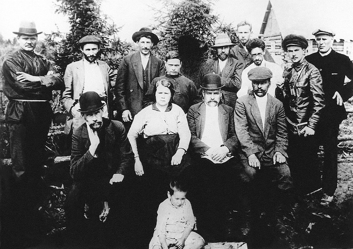 Сталин и Свердлов в Туруханске.