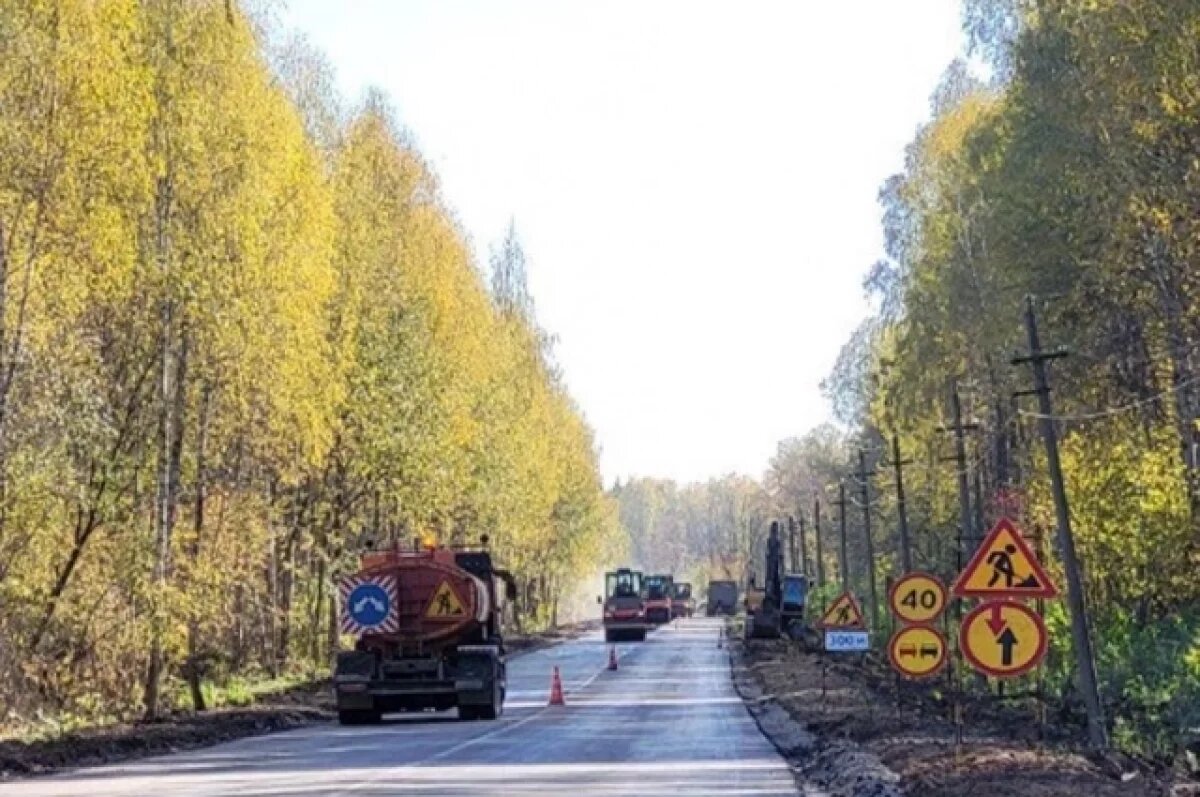    Подрядчик опережает график на ремонте дороги в Комаричском районе Брянщины
