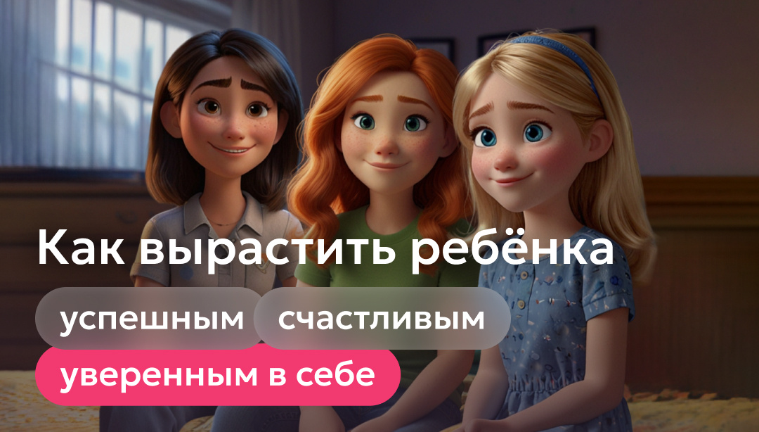Как вырастить ребёнка успешным, счастливым и уверенным в себе?