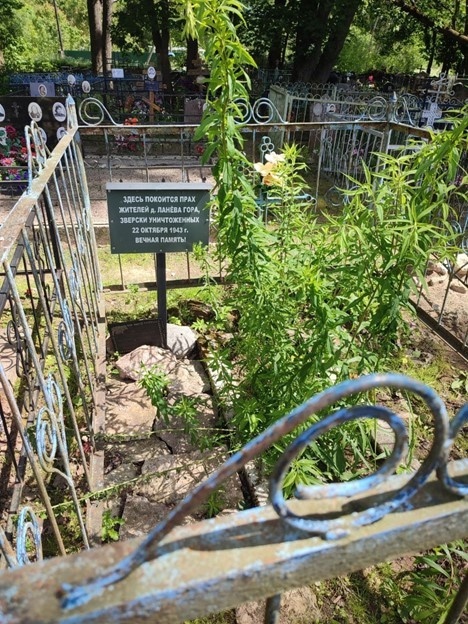 Кладбище дер. Русски. Июнь 2024 г.