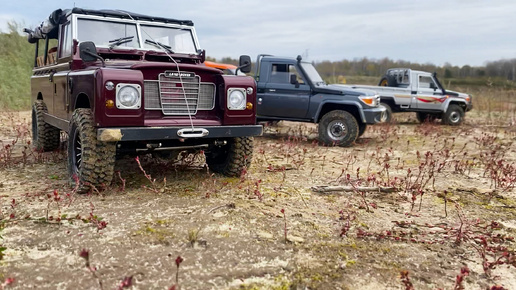 Land Rover 109 series iii & LC70 & LC70 & Defender & Mercedes-Benz G-класса. Вот такой состав сегодня