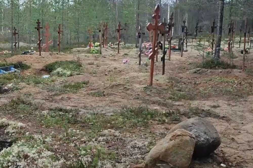 Сотни могил на кладбище не соответствуют ГОСТу. Фото: ОНФ в Мурманской области 