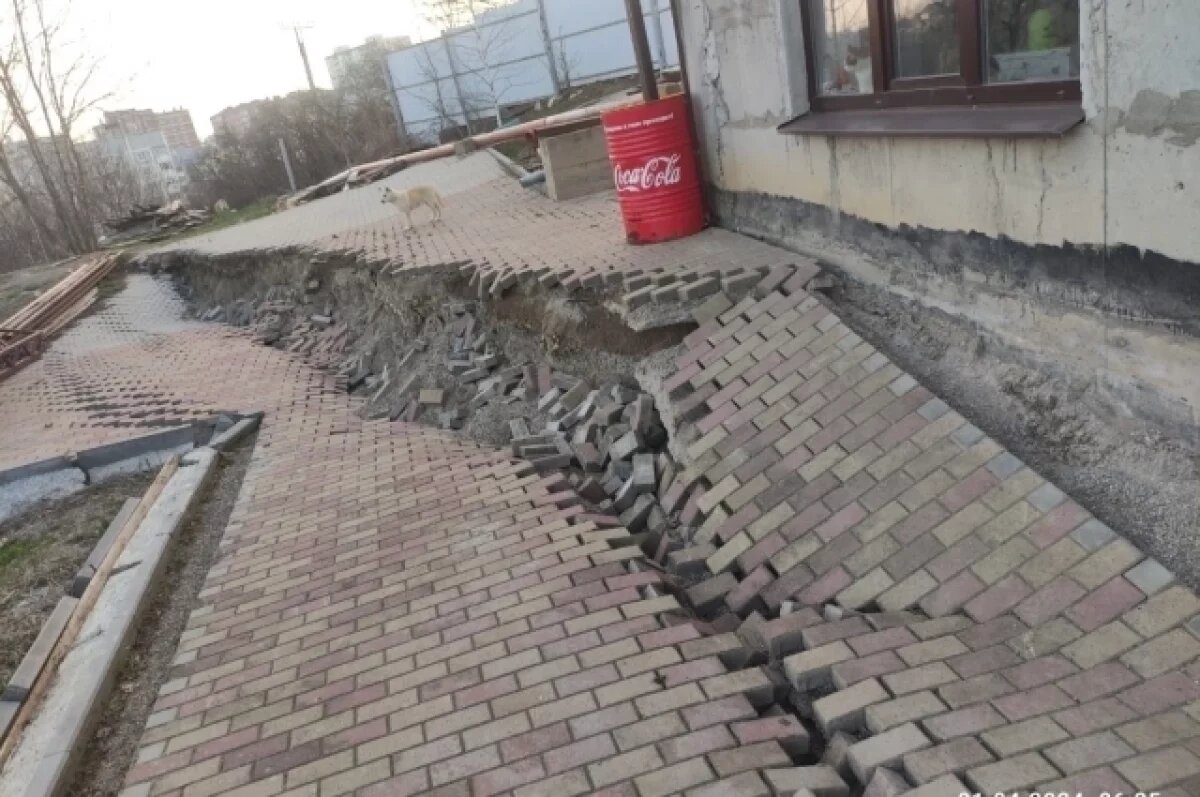    Администрация Железноводска отказалась вводить режим ЧС из-за оползня