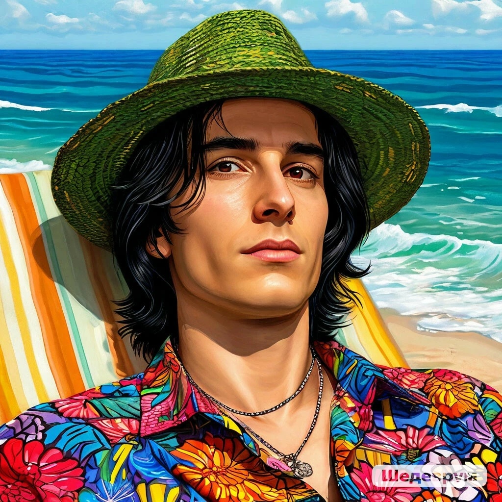 Помолодевший профессор Снейп на солнышке. 