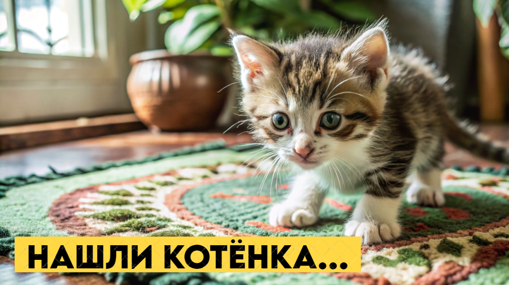 Как помочь найденному котенку обрести семью