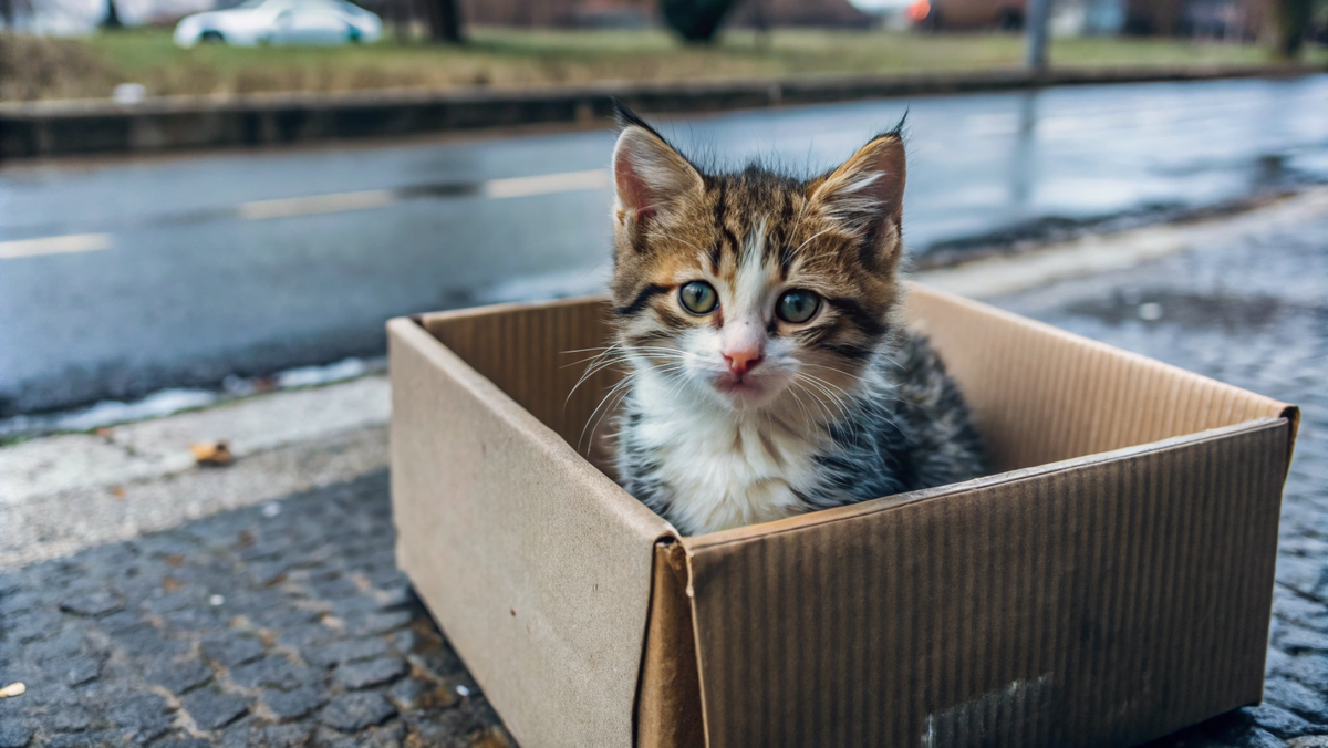 Что делать, если вы приютили бездомного котёнка?