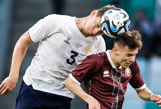    Товарищеский матч по футболу: Белоруссия - Россия