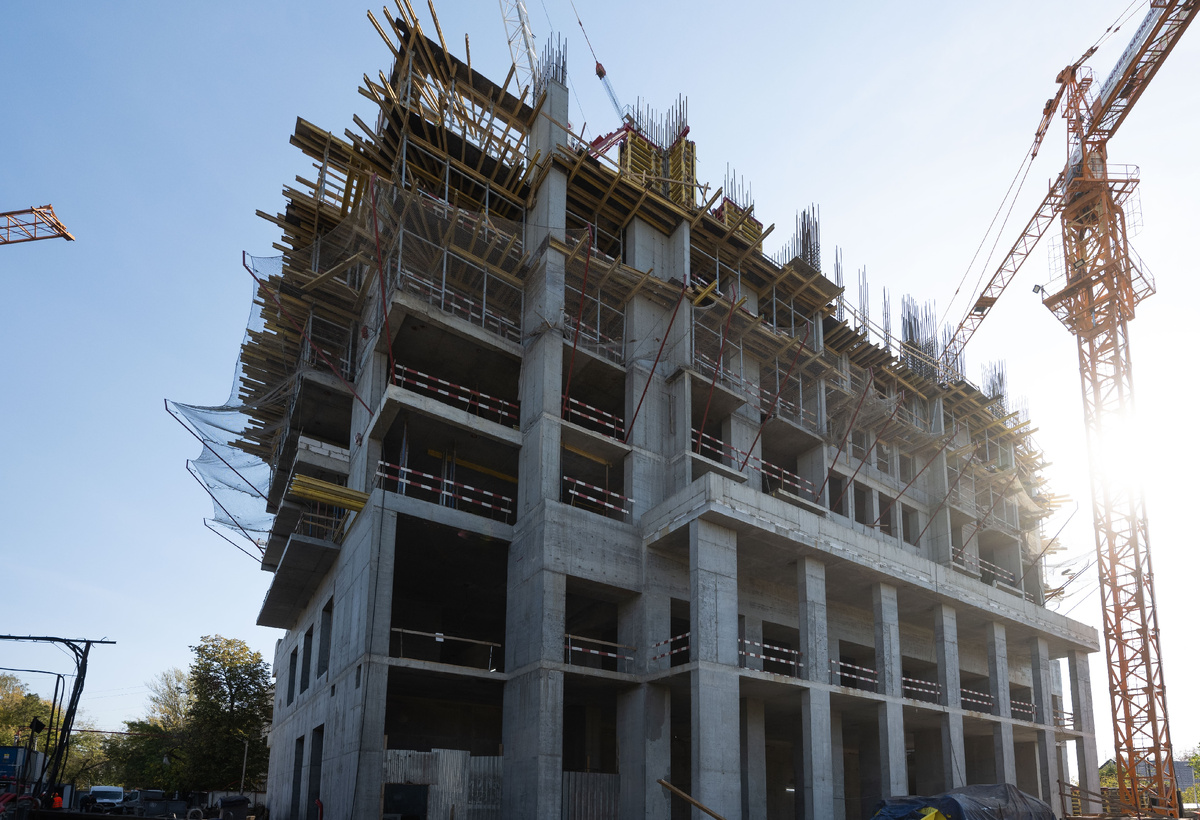 Строительство небоскрёба THE FIVE