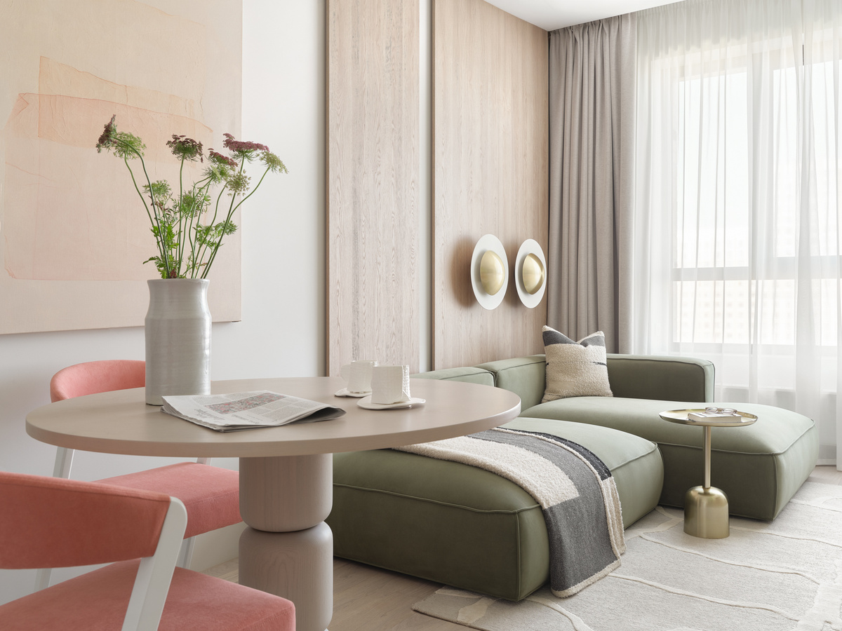 Небольшая кухня-гостиная