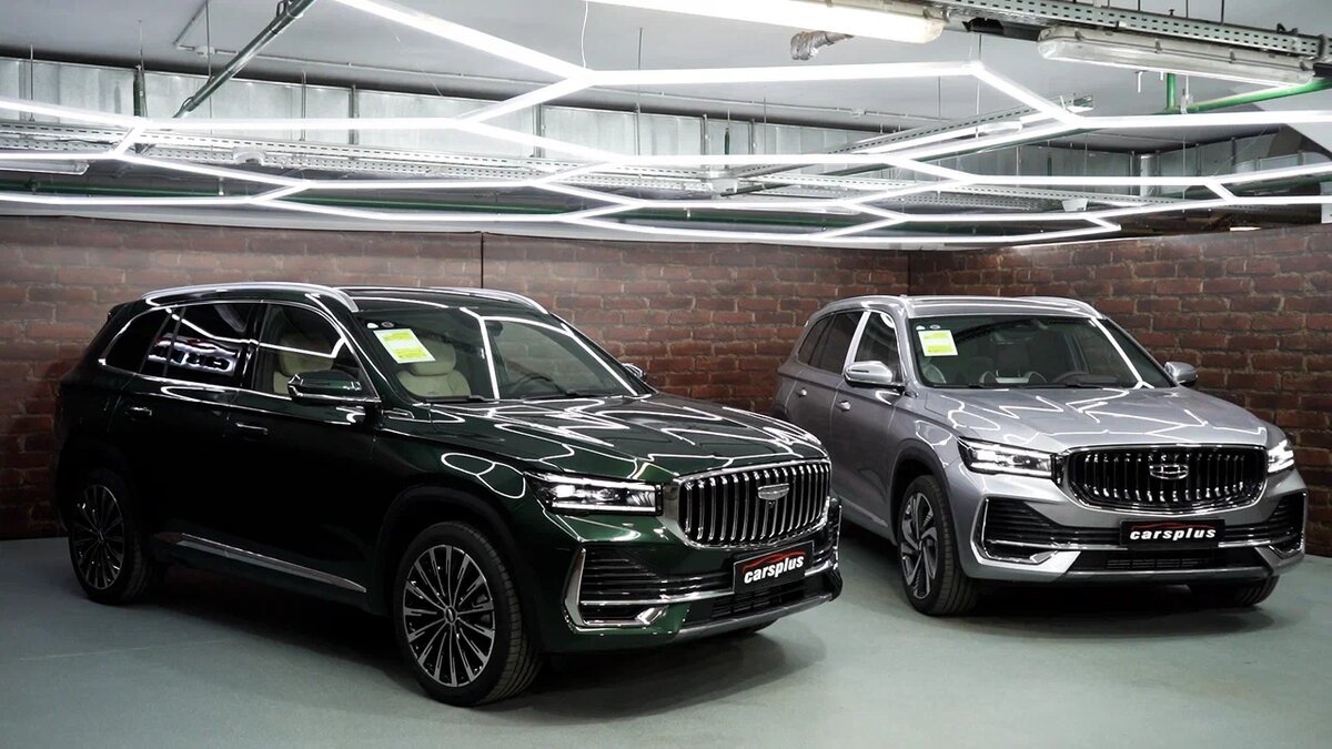 Geely Monjaro 2025 и 2024 модельного года