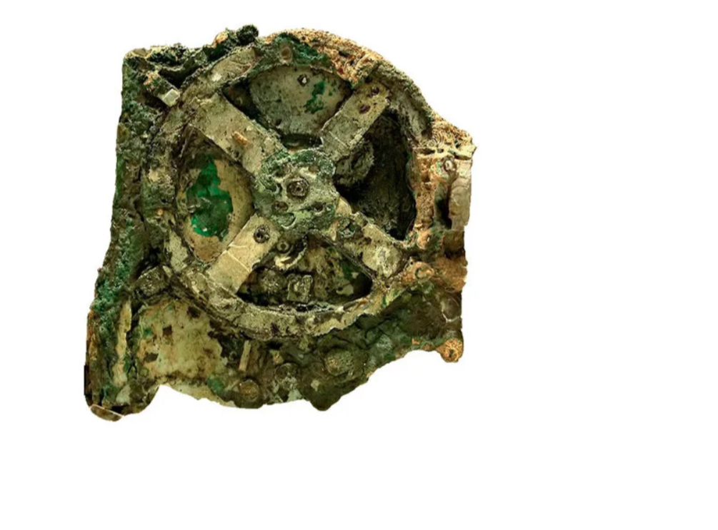 Антикитерский механизм. Фрагмент. 