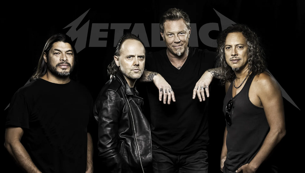 Metallica: Роберт Трухильо, Ларс Ульрих, Джеймс Хэтфилд и Кирк Хэммет