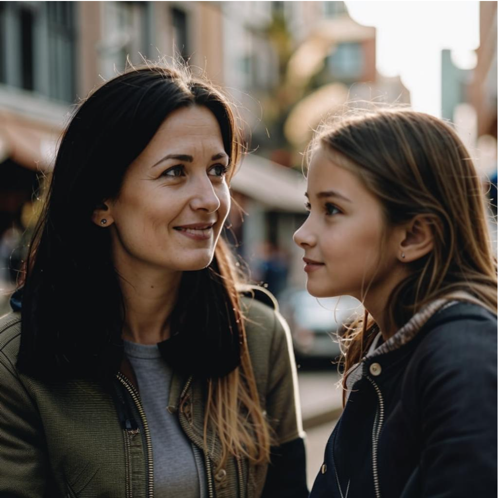 Мать и дочь. 