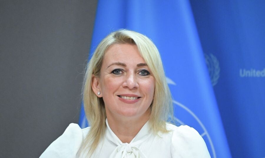    Официальный представитель министерства иностранных дел России Мария Захарова / Источник: © Сергей Гунеев/РИА Новости