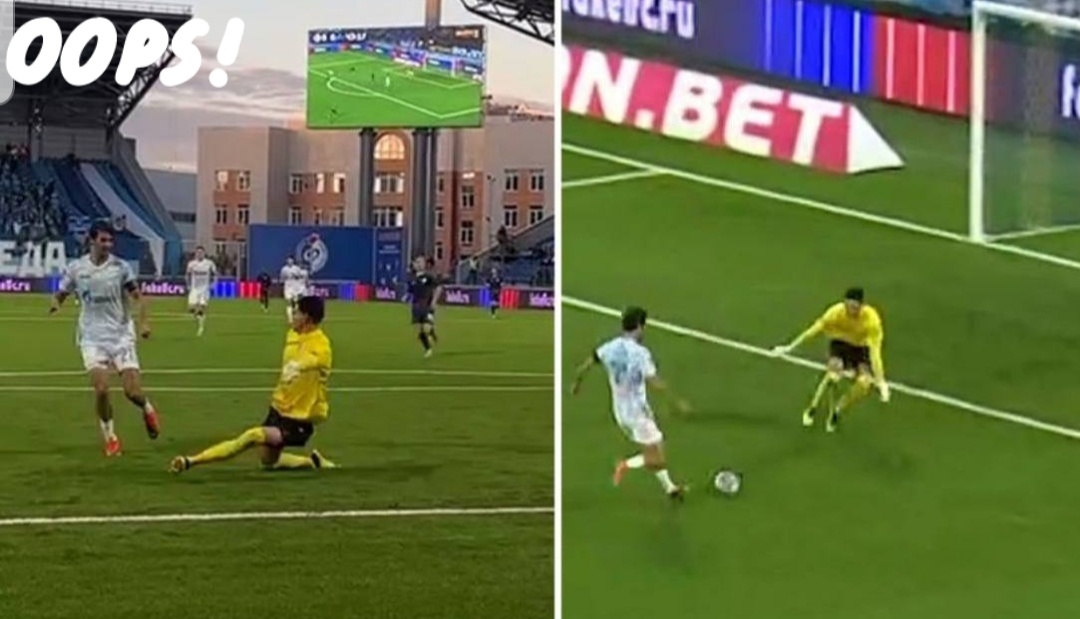 Александр Ерохин чётко мимо вратаря👍