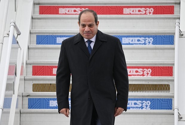    Президент Египта Абдель Фаттах ас-Сиси. Фото: Кирилл Зыков / Фотохост-агентство Brics-russia2024.ru