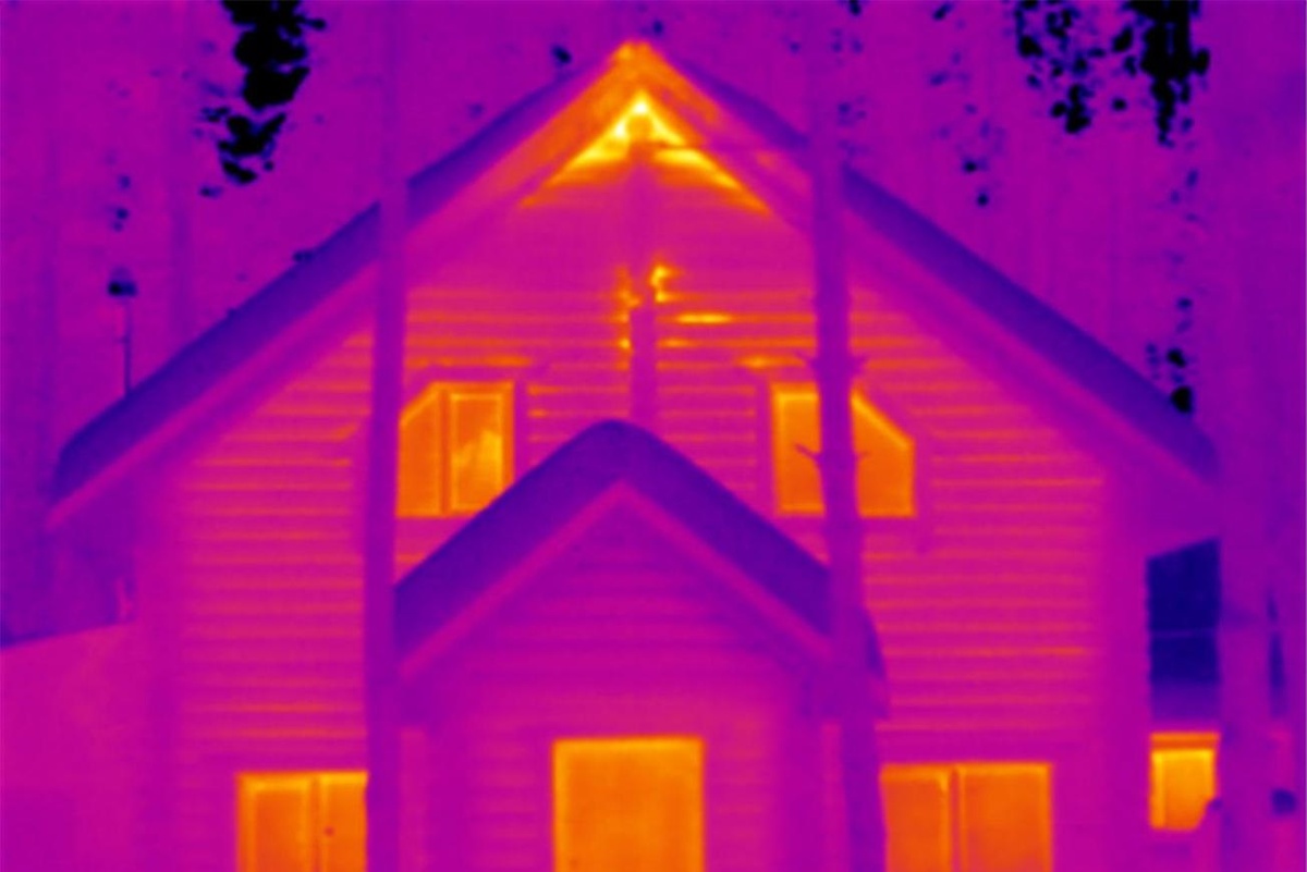 Картинка тепловизора.