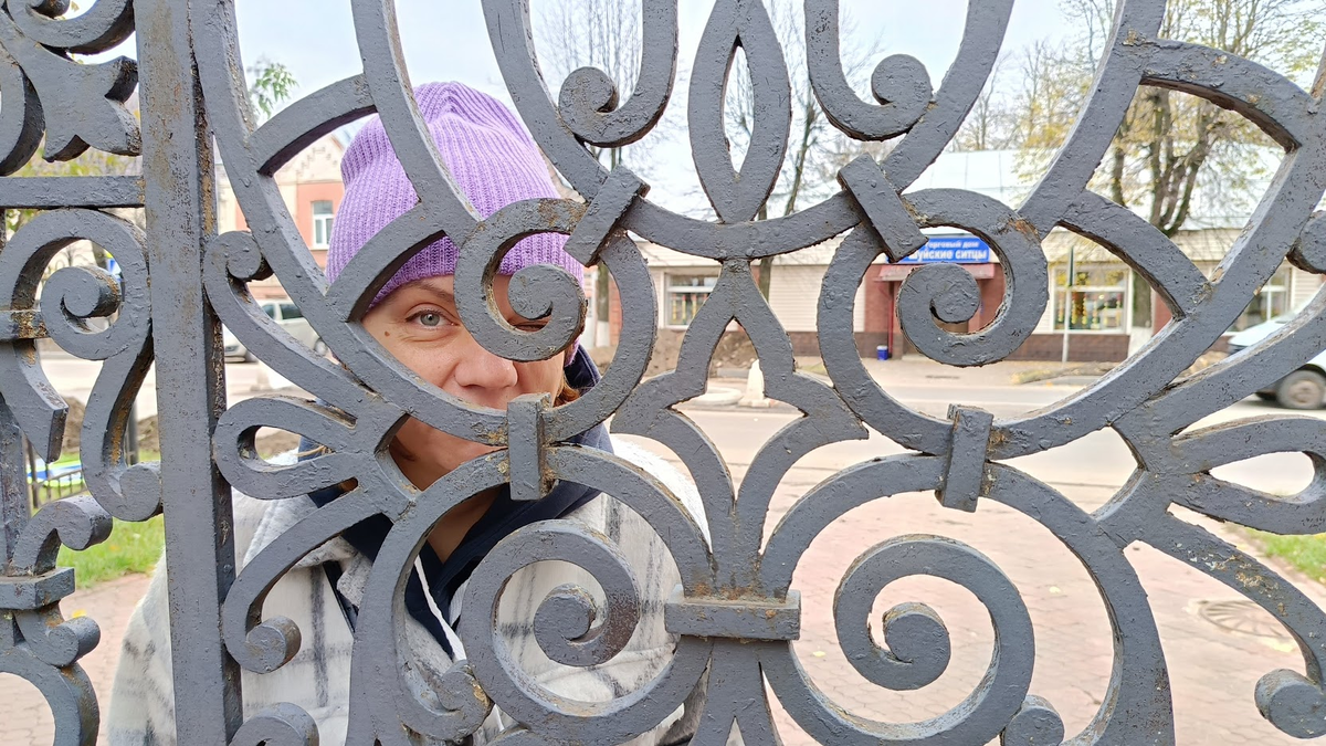 Красивые ворота в Шуе