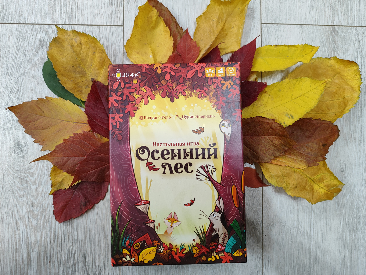 Игра "Осенний лес": можно посмотреть с лицевой и оборотной стороны.