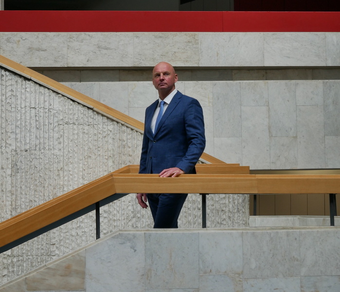 Директор Культурного центра «Зеленоград» Андрей Стёпин (фото Анастасии Сахаровой)