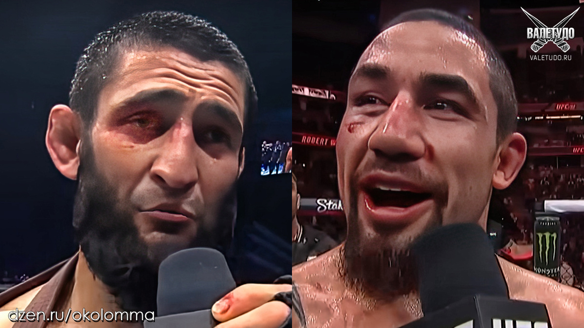 Хамзат Чимаев и Роберт Уиттакер | valetudo.ru 