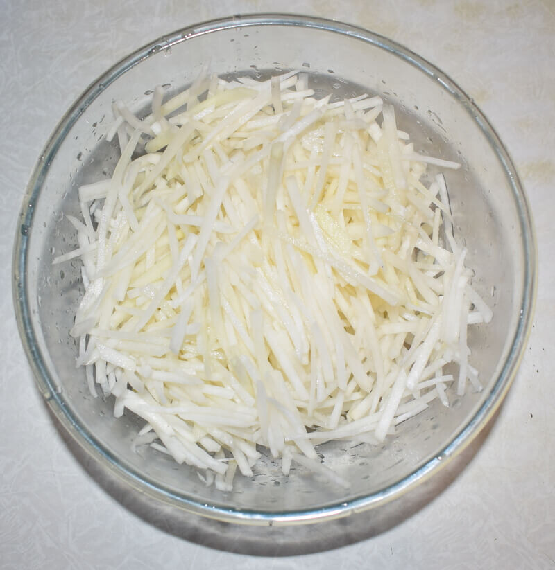 Подготавливаем редьку