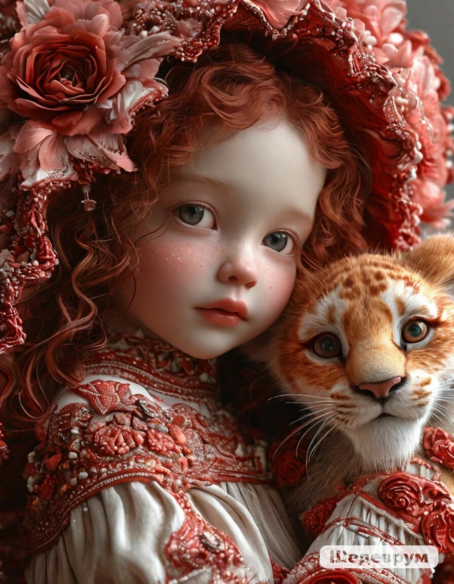 Зодиакальный знак Лев ) Фото канала Таро Портал ( генерация ИИ).