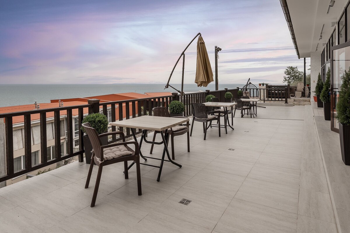 Терраса Гостевого дома Алушта 