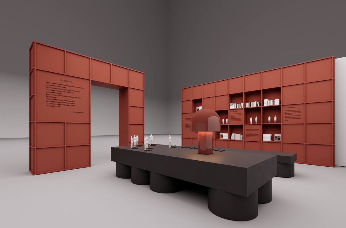 Архитектурная концепция стенда «Музей года» на Международной ярмарке современного искусства Cosmoscow