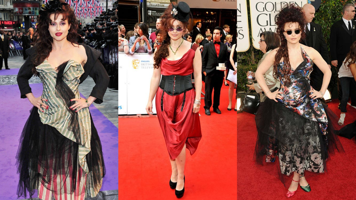 Хелена Бонем Картер. Коллаж автора канала