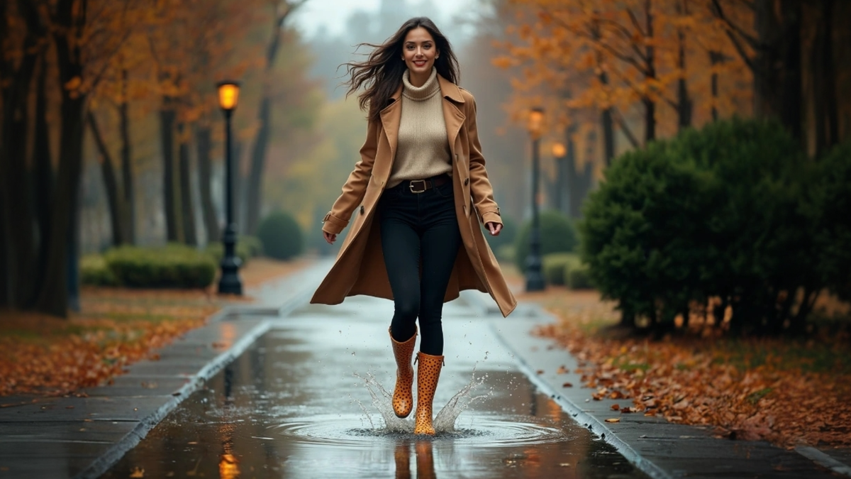 Наряды под дождем