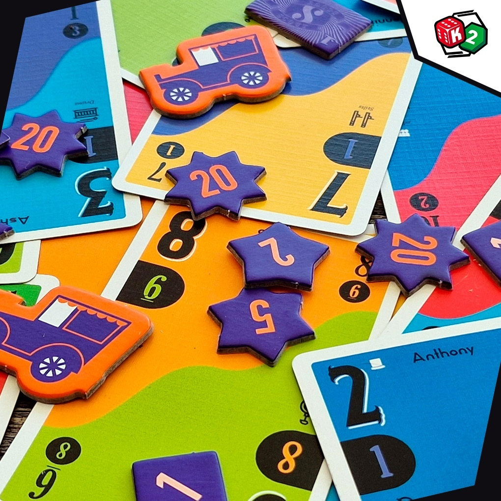 Настольная игра"Scout" - компоненты игры