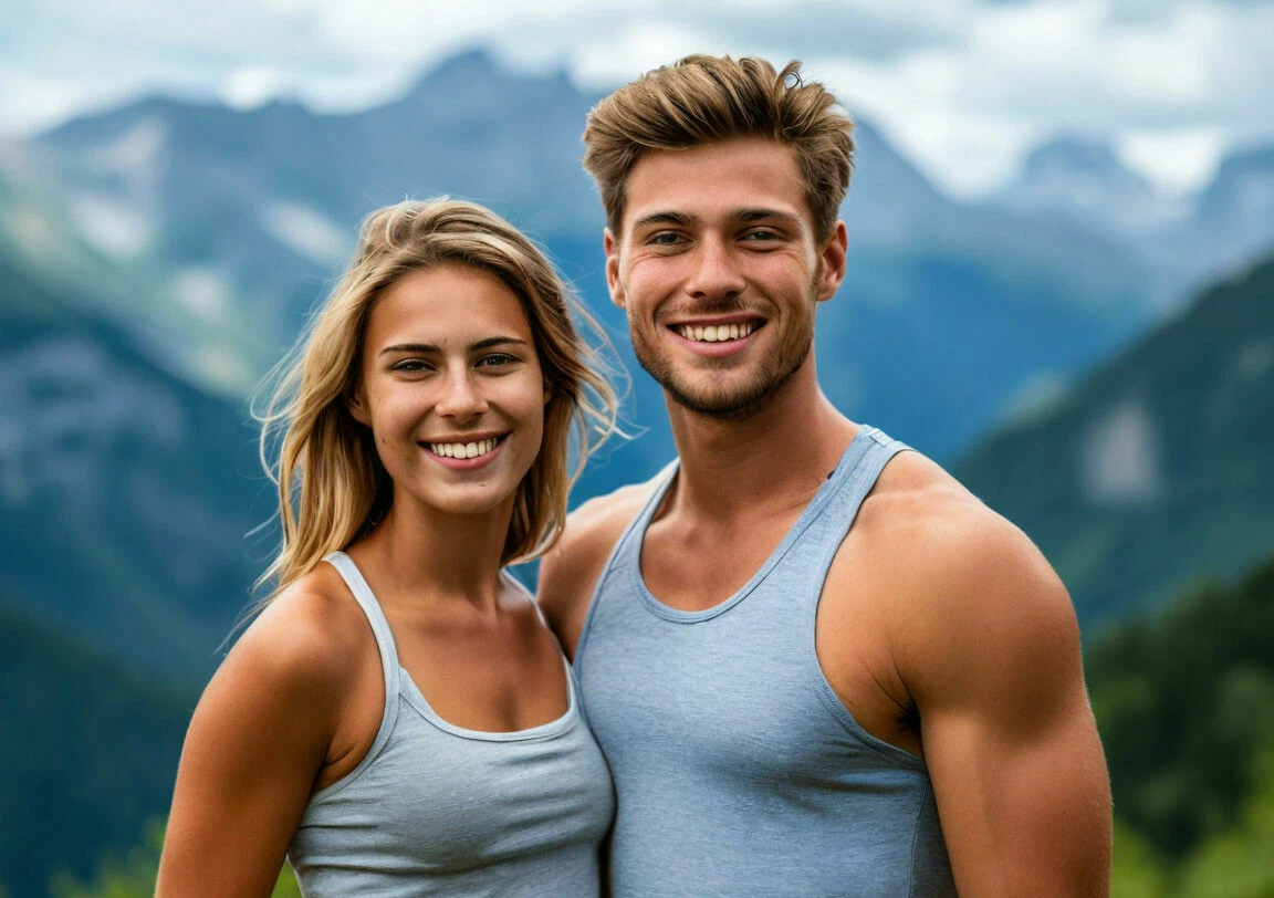 Здоровые и активные люди