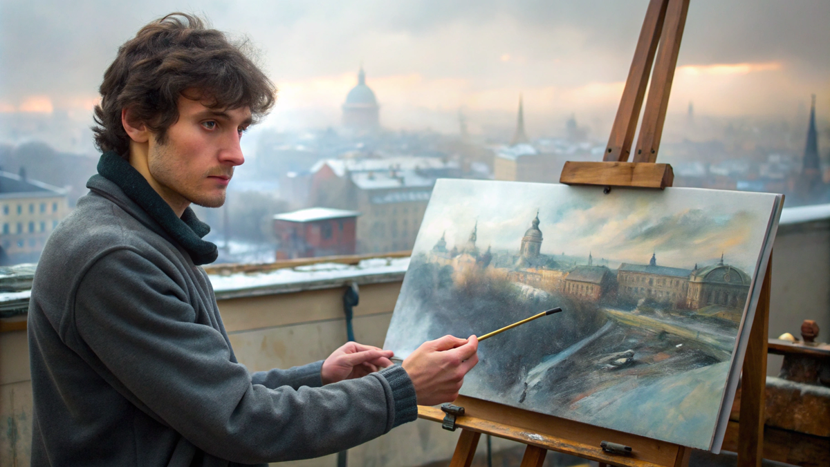 А началась эта история в промозглом петербургском феврале