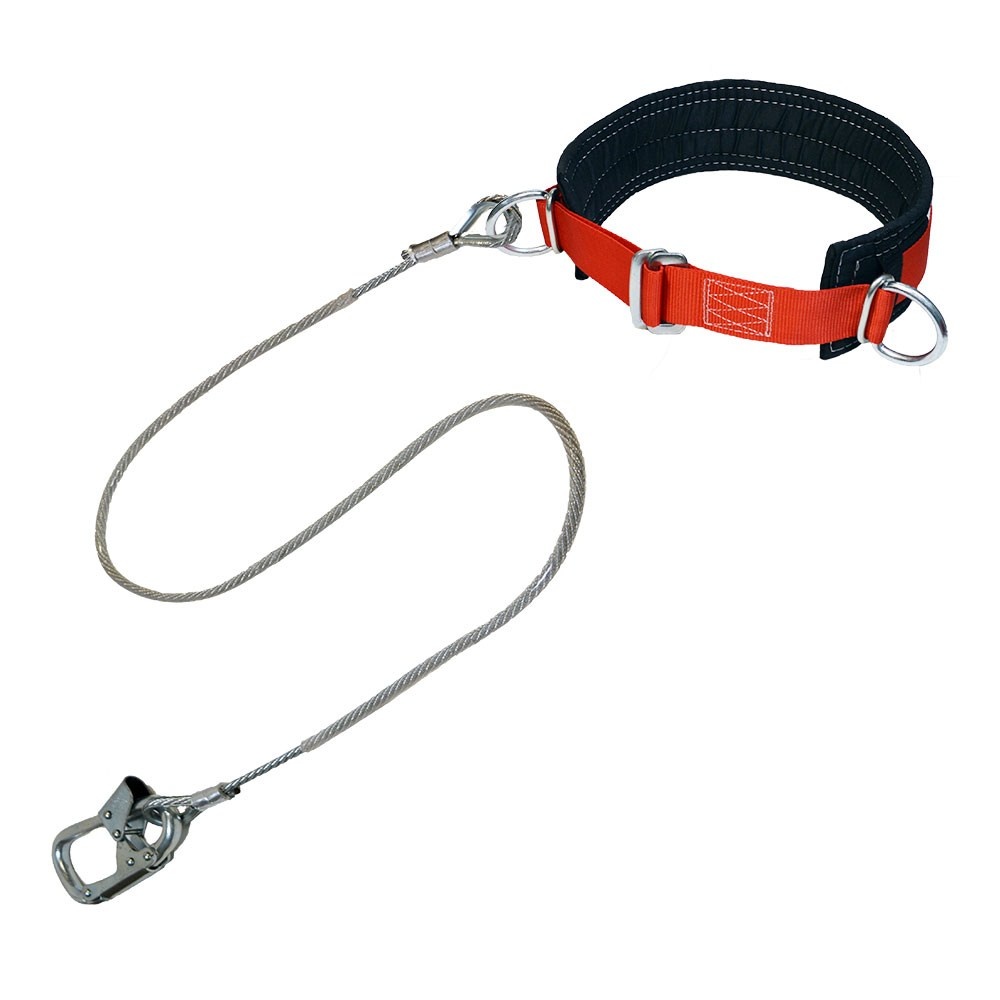 Монтажный пояс Progress Safety с металлической стропой (https://msk.progress-safety.ru/catalog/uderzhivayushchie-sistemy/us1b/)