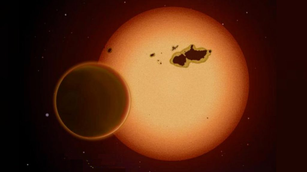 Суперземля Kepler-725 c (концепт). Источник: GU Shenghong