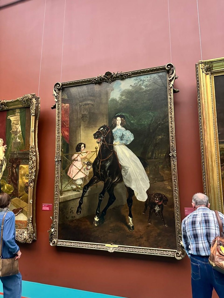 Брюллов К. П. Всадница. 1832