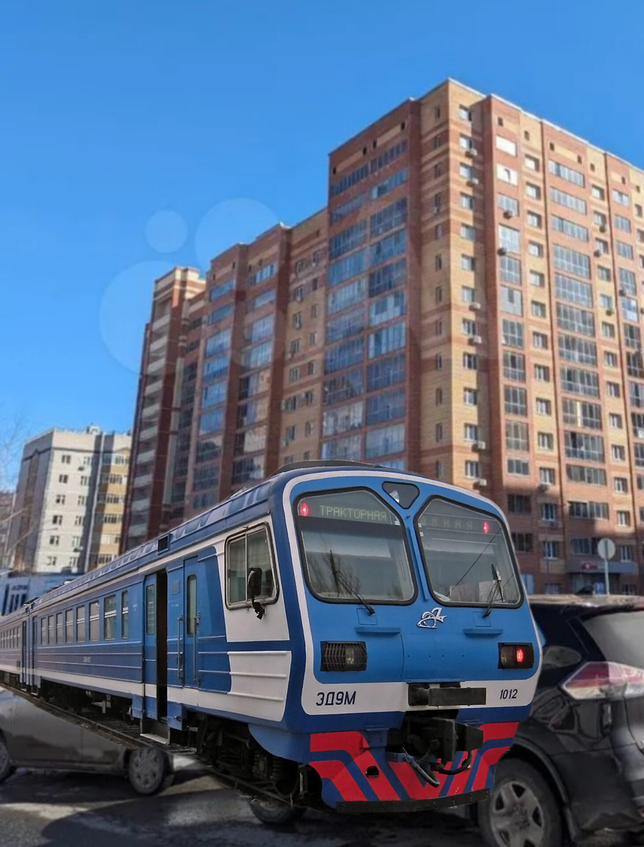 Казань Ноксинский Спуск Поезд ЭД9М Электричка Азино-2 Электропоезд